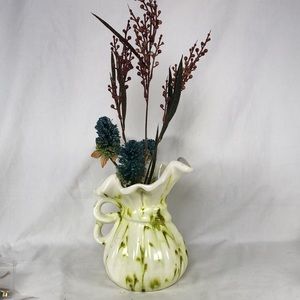 COPY - 1980 Signed Studio Art Pottery Ceramic Pitcher